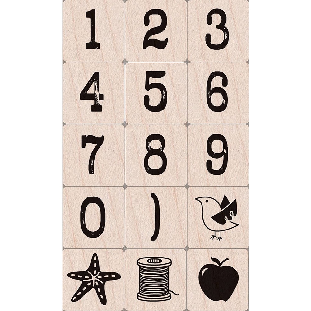 Hero Arts Distress Number Set